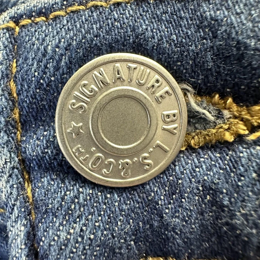 Levi's Signature 10 (30) Straight Leg High Waist Jeans - Picture 3 of 13